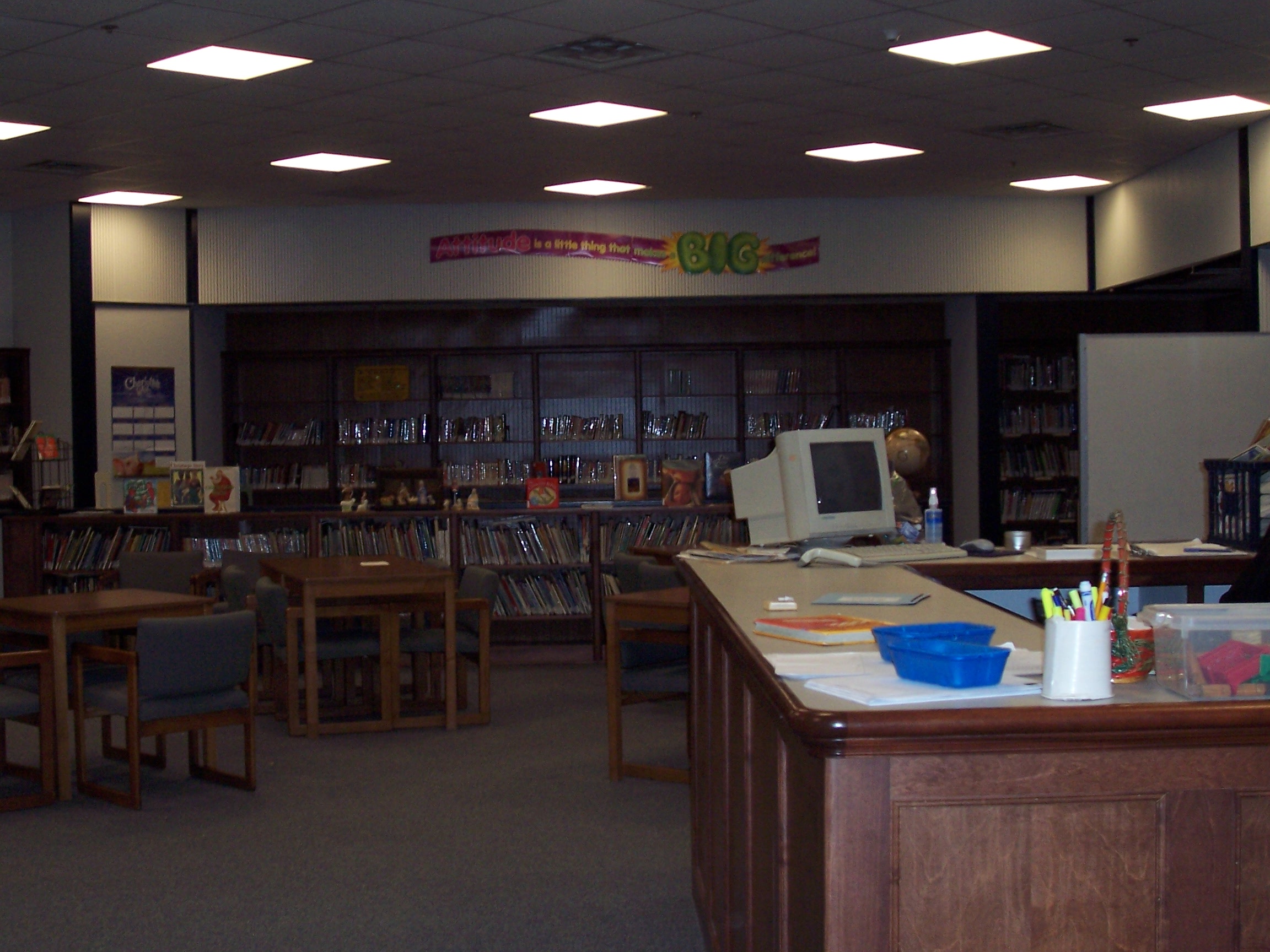 Historical Grace Christian School library