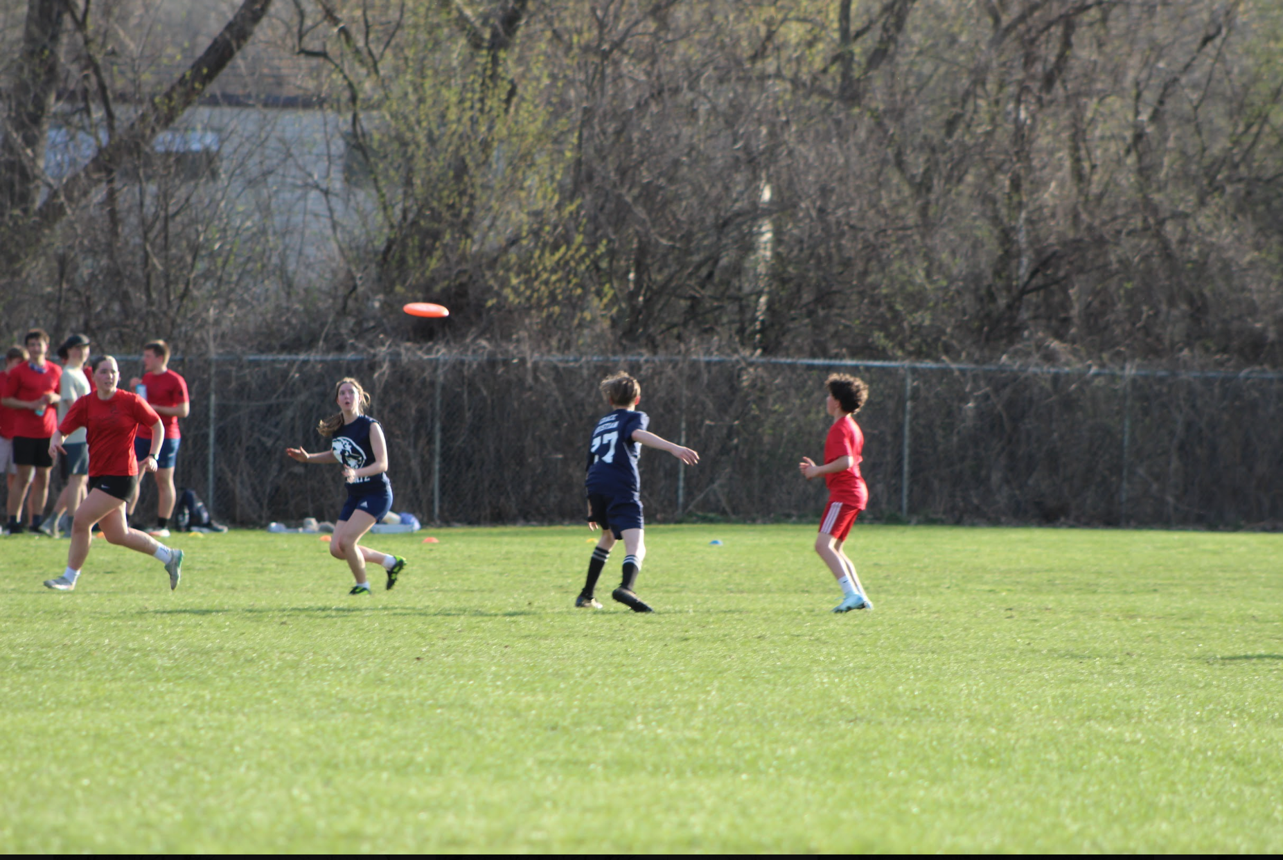 Grace Christian School ultimate frisbee team