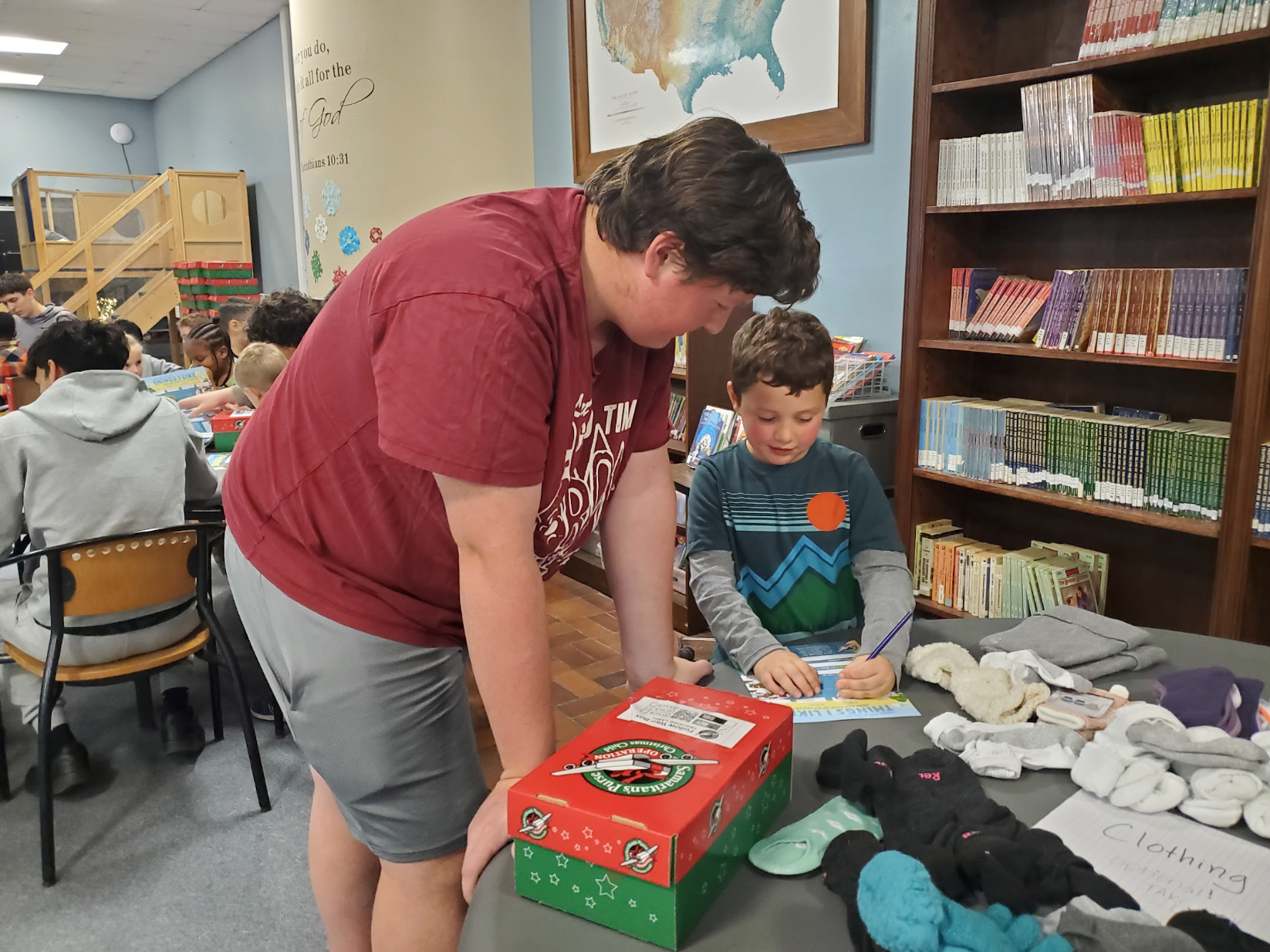 Grace Christian School mission and service activities