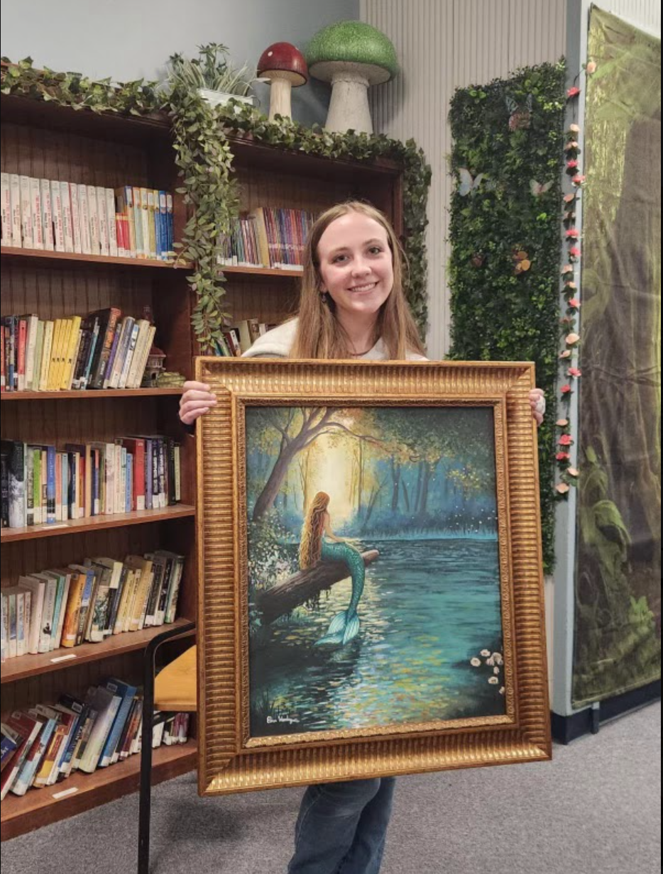 Original student artwork from Grace Christian School