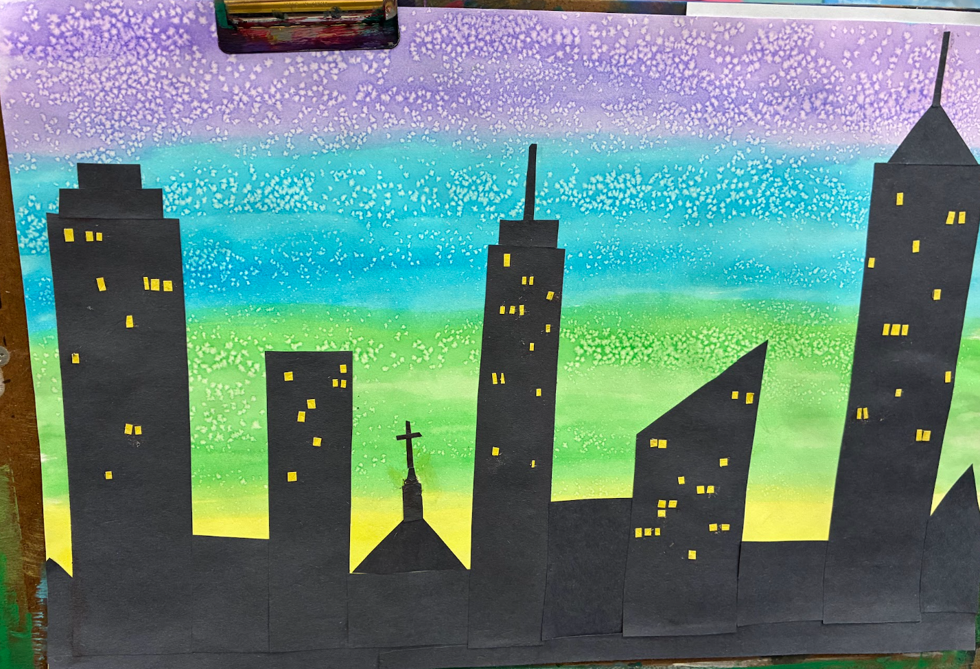 Creative artwork made by a Grace Christian School student