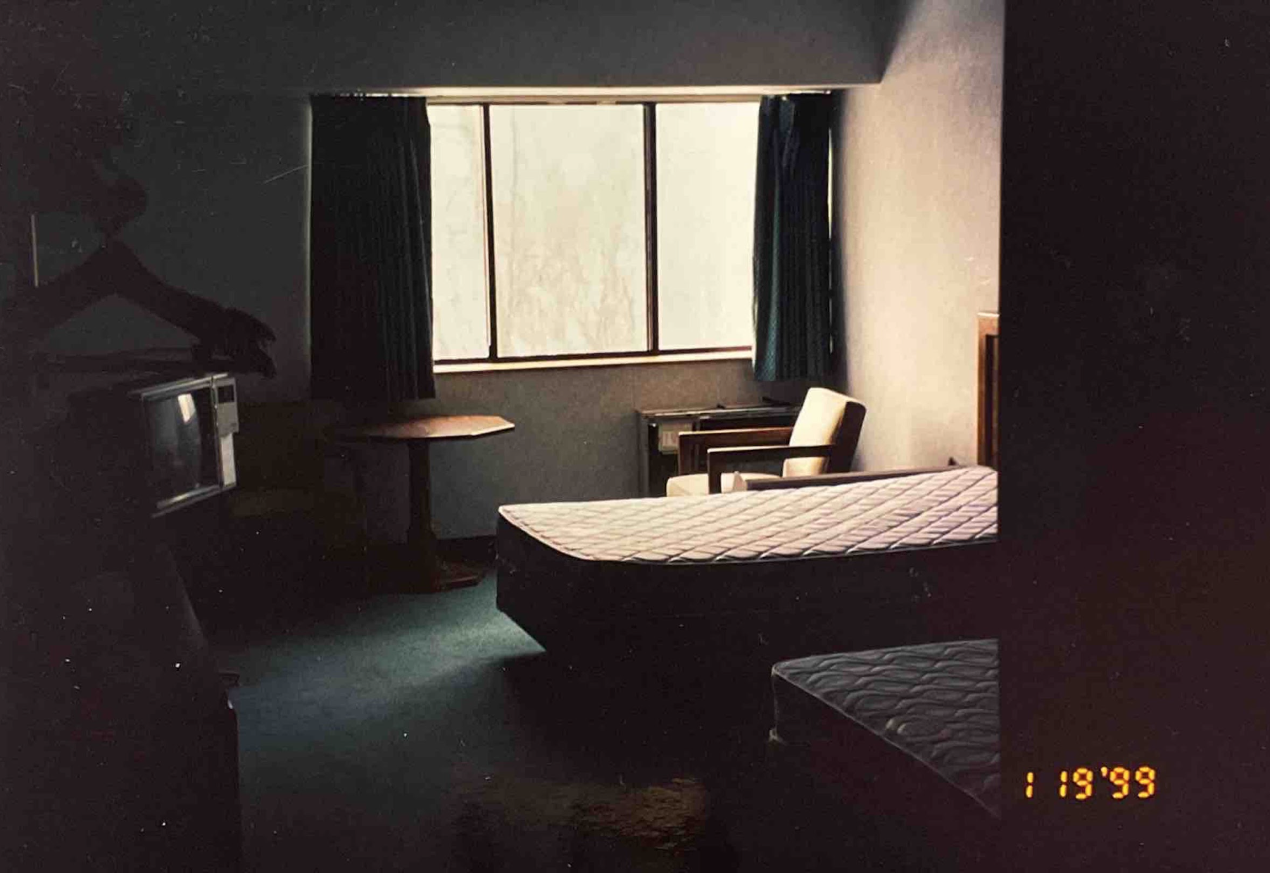 Historic hotel room from the building that became Grace Christian School