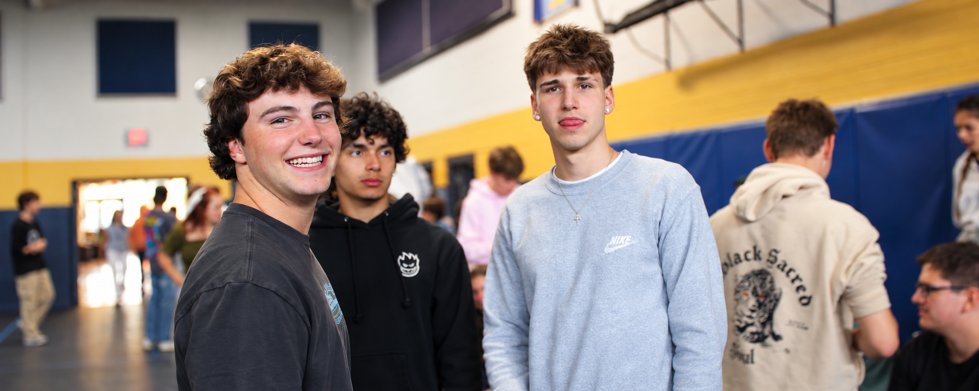 Grace Christian School students enjoying time together