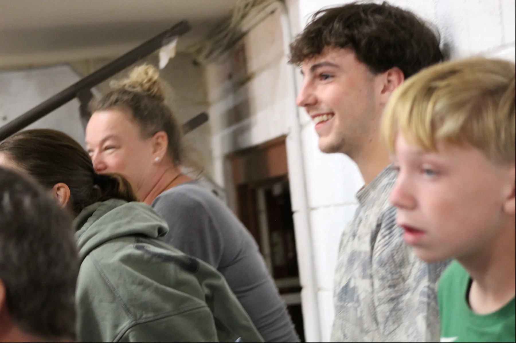 Students enjoying community and friendship at Grace Christian School