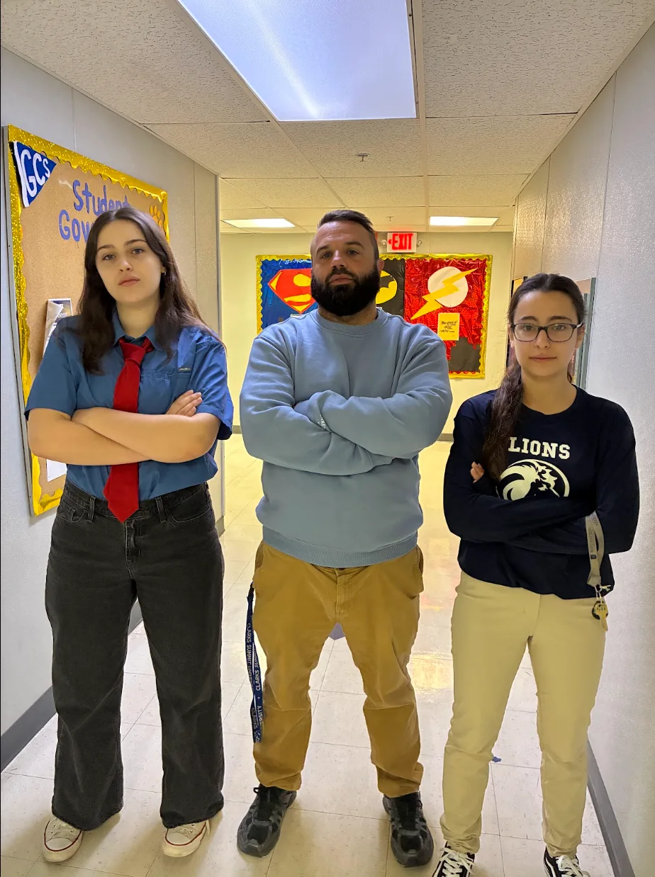 Grace Christian School students participating in student government
